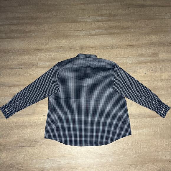 PETER MILLAR Crown Sport Summer Comfort Shirt Plaid Check Nylon Golf Club XXL - Picture 5 of 9